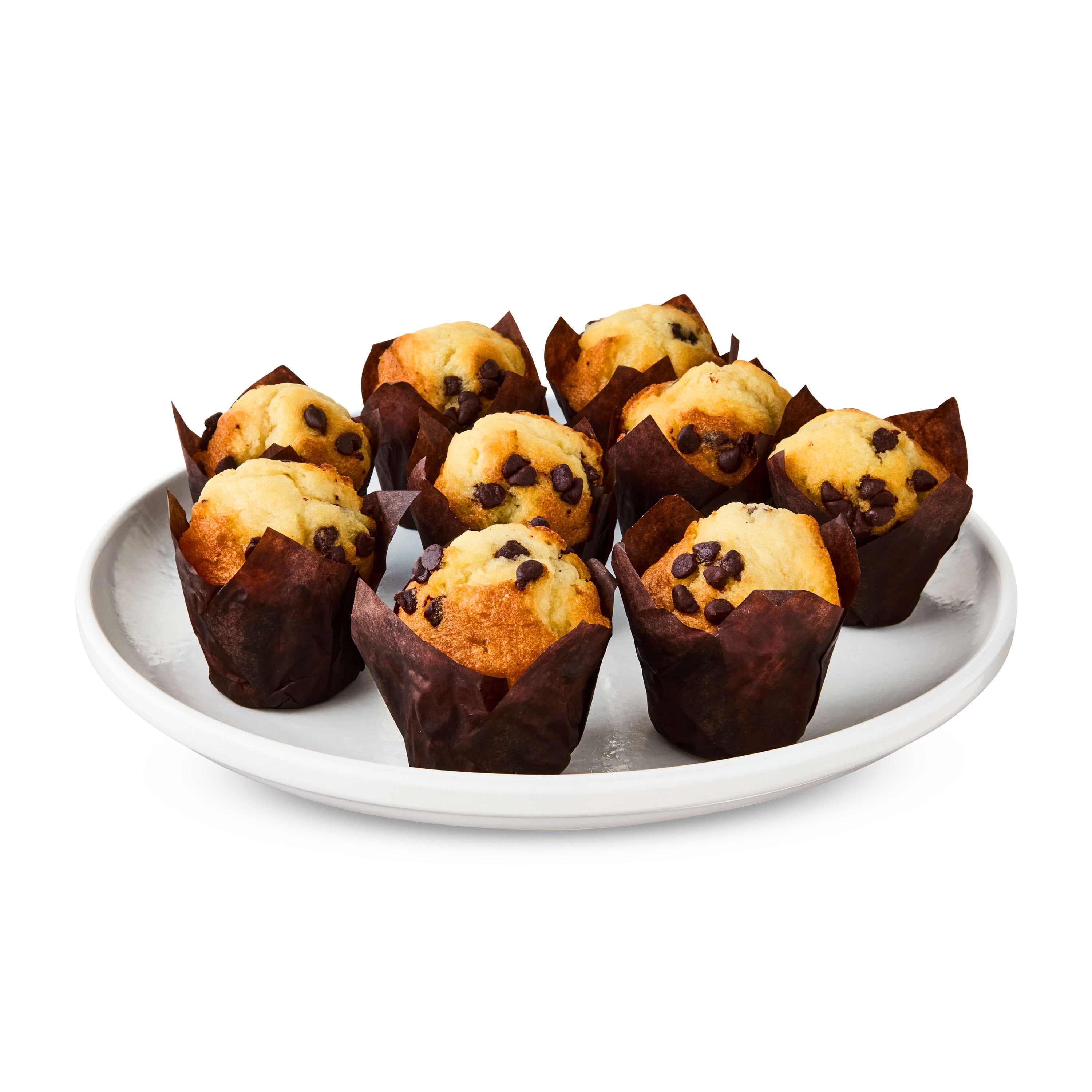 Marketside Chocolate Chip Baked Muffins, 9 Count, 14 oz (Shelf Stable)