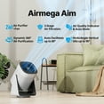 thumbnail image 2 of Coway Air Purifier Airmega Aim True HEPA Air Purifier + Fan (2in1), Covers Upto 246 sq ft, Auto Mode, Oscillation, Air Quality & Filter Indicator, Button Lock, 2 of 8