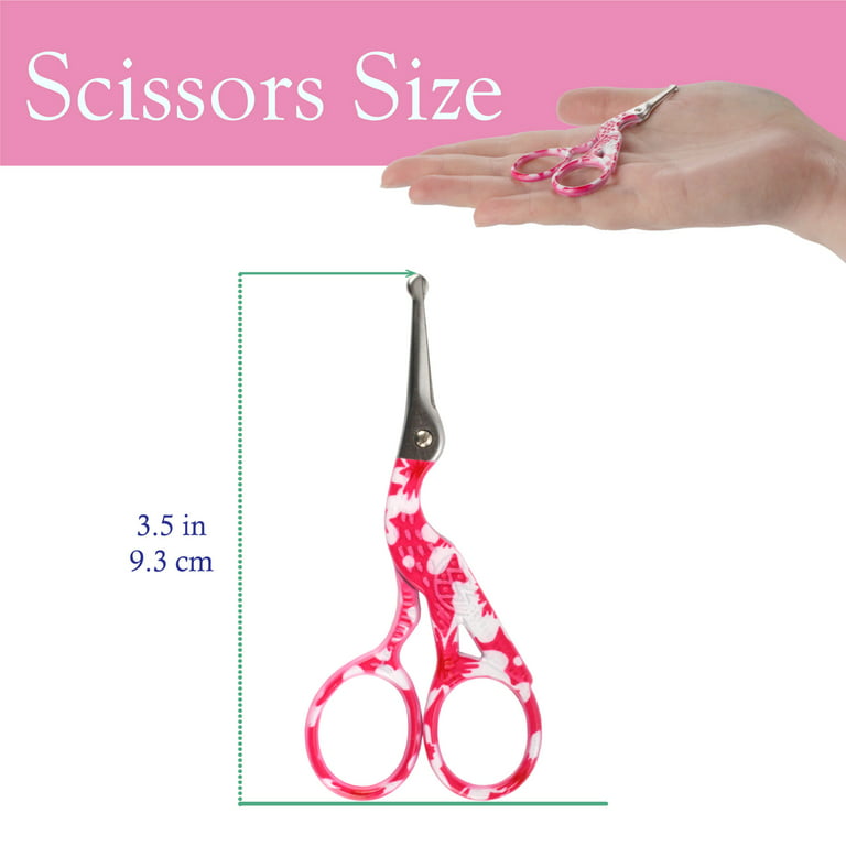 Small 4 Embroidery & Sewing Scissors, Bird Scissors