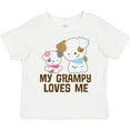 thumbnail image 3 of Inktastic My Grampy Loves Me Girls Girls Toddler T-Shirt, 3 of 5