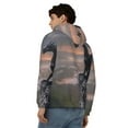 thumbnail image 4 of Goofa Black Dragon Cliff Dawn Pattern Mens Full-zip Hoodie, Zip-up Pullover Hooded Sweatshirt, Kangaroo Pocket Hoodie Ideal for Daily Wear, Travel, and Home-X-Large, 4 of 5