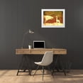 thumbnail image 3 of Ilosky, Pam 32x25 White Modern Wood Framed Museum Art Print Titled - Safari Sunrise IV, 3 of 4
