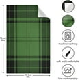 thumbnail image 3 of GZHJMY 6 Pack Green Grid Kitchen Towels, Soft Highly Absorbent Dish Towels Reusable Tea Towels Set, 28"x 18", 3 of 6