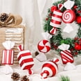 thumbnail image 2 of Christmas Ornament Creative Shape Vivid Color Eco-friendly Non-Fading Wide Application Decorative PVC Large Candy Pendant Christmas Decoration for Home, 2 of 10