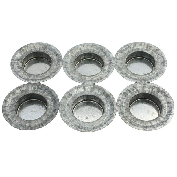 Tea Light Candle Holder Metal Lid Inserts for Regular Mouth Mason, Ball
