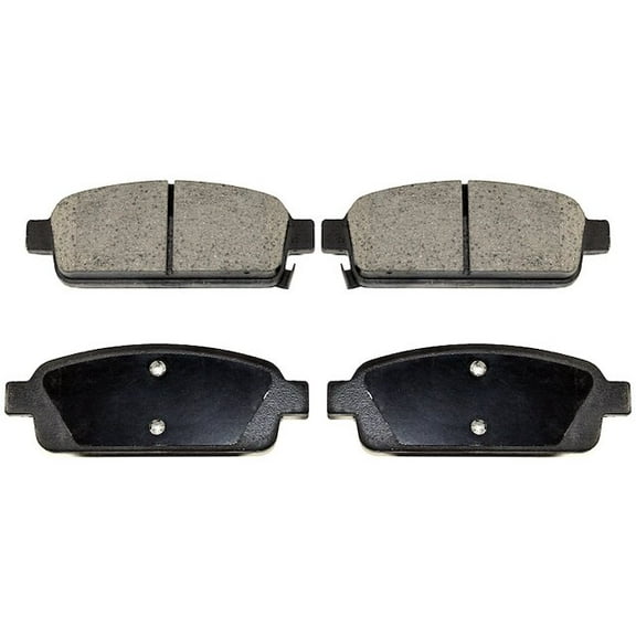 Rear Brake Pad Set - Compatible with 2011 - 2015 Chevy Cruze 2012 2013 2014