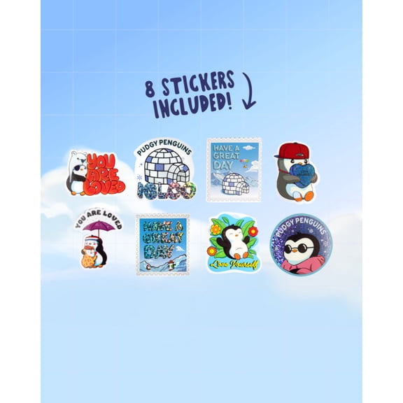 Pudgy Stickers Pack