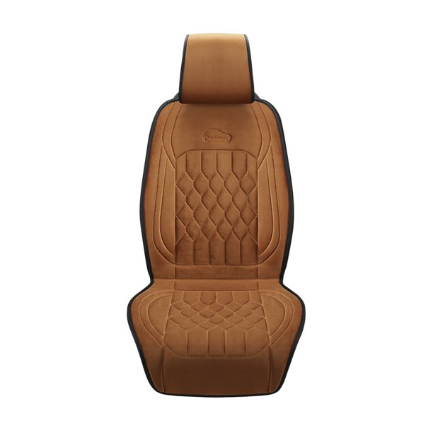 Almohadilla calefactora para asiento de 12v/24v, cojín calefactor para asiento de coche, almohadilla calefactora de felpa cálida Wmkox8yii HFSH5046