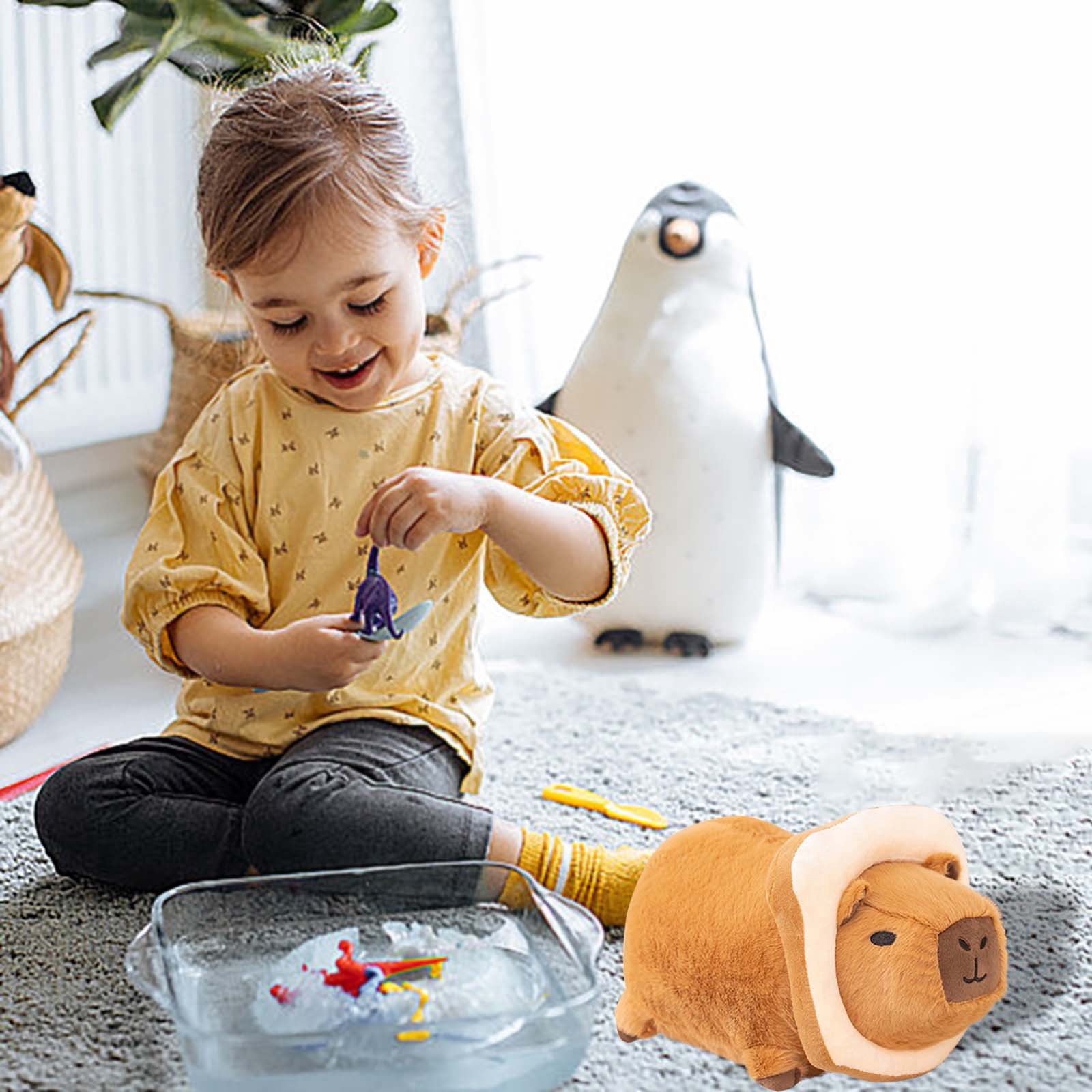 Huggable Toy - Capybara Stuffed Animal - Your Favorite Companion for Relaxing Nights and Adorable Room