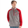 thumbnail image 2 of G-III Men's Mountain Trail Half Zip Pullover, Gray, Large, 2 of 3
