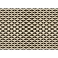 thumbnail image 1 of Ahgly Company Indoor Rectangle Patterned Golden Blonde Gold Area Rugs, 2' x 3', 1 of 6