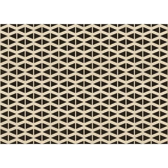 Ahgly Company Indoor Rectangle Patterned Golden Blonde Gold Area Rugs, 2' x 3'