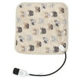 thumbnail image 6 of 9-Level Timer, Thicker Warm Bed for Pets, 110V US Plug Waterproof & Chew-Proof Dog/Cat Heating Pad, 6 of 8