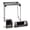 Black, variant on 3-Piece Locker Organization Kit, Includes Folding Locker Shelf, Magnetic Cup, and Bin,