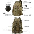 thumbnail image 3 of Mochila táctica de 35 l, mochila militar resistente al agua, para senderismo, acampada, ciclismo, viajes, mochila para exteriores para hombres y mujeres, 3 of 4