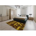 thumbnail image 5 of Ahgly Company Machine Washable Indoor Rectangle Transitional Night Red Area Rugs, 2' x 3', 5 of 7