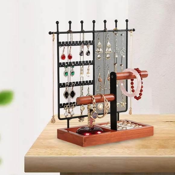 Estante de presentación de joyería Yinane organizador Soporte para dormitorio centro