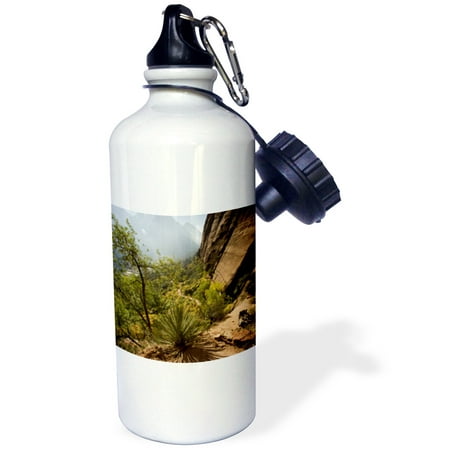 3dRose Angels Landing Trail, Zion National Park, Utah - US45 DPB0014 - Douglas Peebles, Sports Water Bottle,