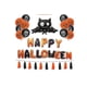 thumbnail image 1 of Conjunto de decoración de Halloween decoración de fiesta con globos conjunto de cabeza de calabaza, 1 of 2