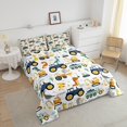 thumbnail image 3 of Juego de cama de coche Twin, Kids Construction Vehicles Comforter for Child Toddler, 3 of 6