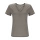 thumbnail image 4 of Hecho para Más Camisa Mujeres de Cuello en V de Gran Tamaño de Manga Corta Top Sólido, Base de Verano Deportivo Tee para el Uso Diario Y Casual Del Hogar, Bastidor de Imitación Ligero, 4 of 7