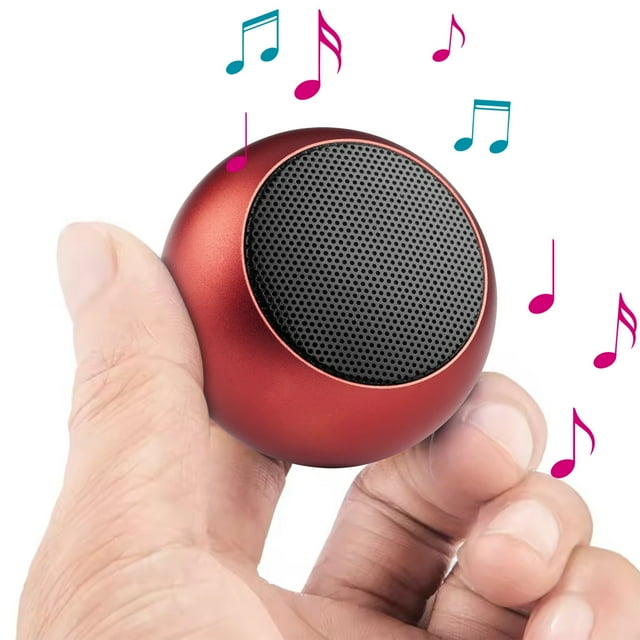Haut-parleur Bluetooth Sans Fil Rétro Portable Extérieur Maison Petit Cadeau en Acier