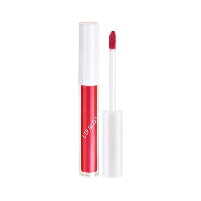 Rouges à Lèvres pour Femmes Rouge à Lèvres Liquide Repulpeur pour les Lèvres Trousse de Maquillage Longue Tenue Imperméable Gloss Velours Pigmenté Maquillage des Lèvres Cadeau pour Filles et Femmes 3 ml
