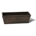 thumbnail image 1 of Algreen 19150 7 x 7.5 x 20 in. Valencia Rectangle Windowsill Planter, Chocolate, 1 of 1