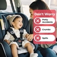 thumbnail image 2 of Protector de Asiento para Auto Piddle Pad Zoiapai Impermeable Gris 1, 2 of 7
