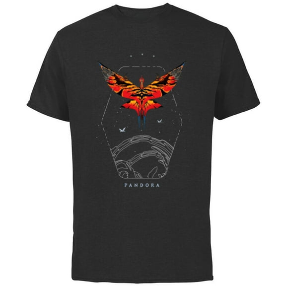 Avatar Pandora Creature Last Shadow the Great Leonopteryx - Short Sleeve Cotton T-Shirt for Adults - Customized-Black