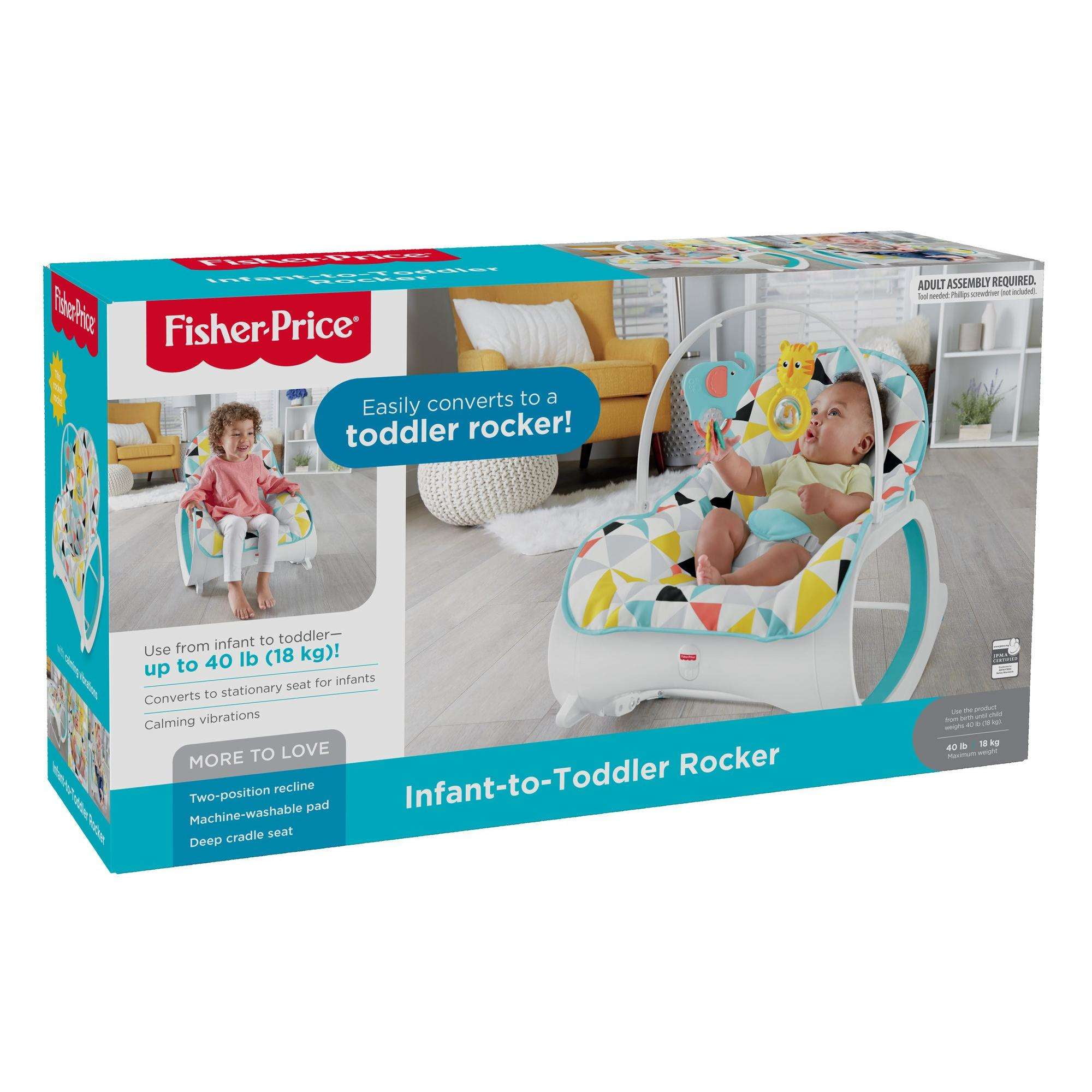 fisher price infant to toddler rocker walmart