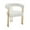 White, variant on Dayalane Modern Dining Chairs Set of 4, Velvet Upholstered Barrel Accent Chairs with Gold Metal Legs for Dining Room, Living Room, Restaurant, Home Bar, Bistro,Beige