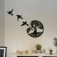 thumbnail image 4 of Arte de pared de metal, arte del árbol de la vida, letrero familiar del árbol de metal, decoración de pared, decoración del hogar, 4 of 5