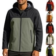 thumbnail image 6 of Lovskoo Men's Cotton Coat Windproof And Waterproof Thick Warm Outdoor Hiking Hooded Coat Zipper Winter Jacket, 6 of 6