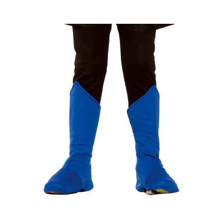 Superhero Boot Covers Child Costume Accessory Blue 76590