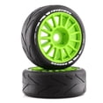 thumbnail image 4 of Labymos Télécommande Voiture de Rallye Tout-Terrain Pneus Verts 103*40*80mm 4 Pcs Remplacement pour ARRMA Redcat Team, 4 of 8