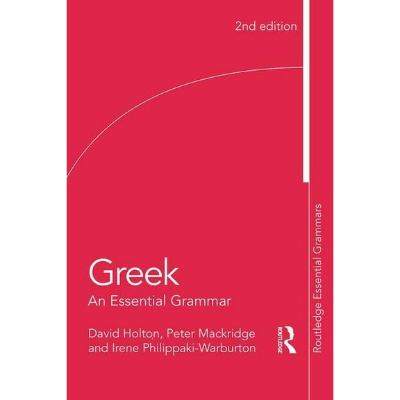 Routledge Essential Grammars Greek: An Essential Grammar, (Paperback)