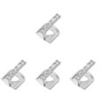 thumbnail image 3 of LNGOOR 4pcs Hip Hop Teeth Fake Teeth Fake Teeth Decoration Decorative Teeth Jewelry Cosplay Grill Teeth, 3 of 8