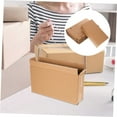 thumbnail image 3 of Minkissy 10Pcs Compressive Resistance Shipping Boxes Khaki Cardboard for Moving, 3 of 7