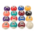 thumbnail image 4 of OULII 16Pcs Professional Billiard Balls Resin Pool Balls Wear Resistant with Smooth Surface for Training, 4 of 8