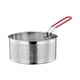 thumbnail image 2 of Escurridor de pasta de acero inoxidable, colador de fideos, cesta para freír, espumadera para alimentos 20 centímetros, 2 of 8