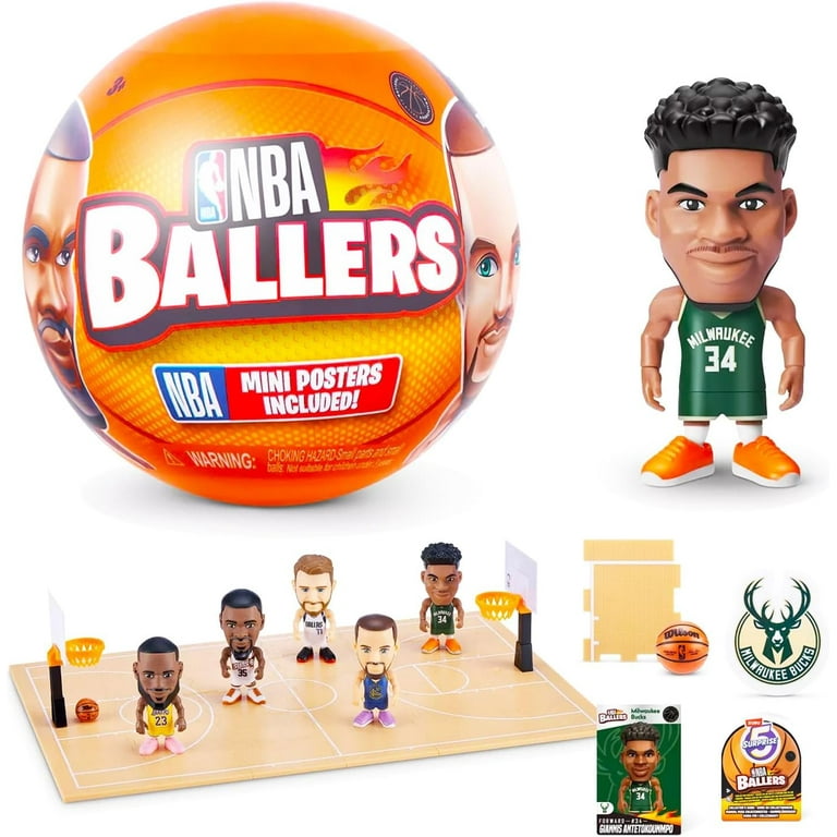 ZURU NBA Ballers Basketball Player Mini Figures Mystery Set ZURU NBA Ballers Basketball Player Mini Figures Mystery Set