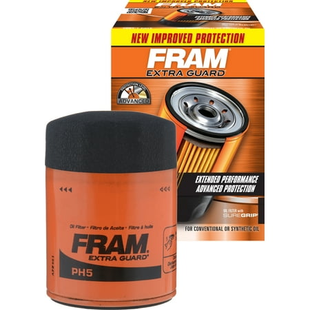 FRAM Extra Guard Oil Filter, PH5