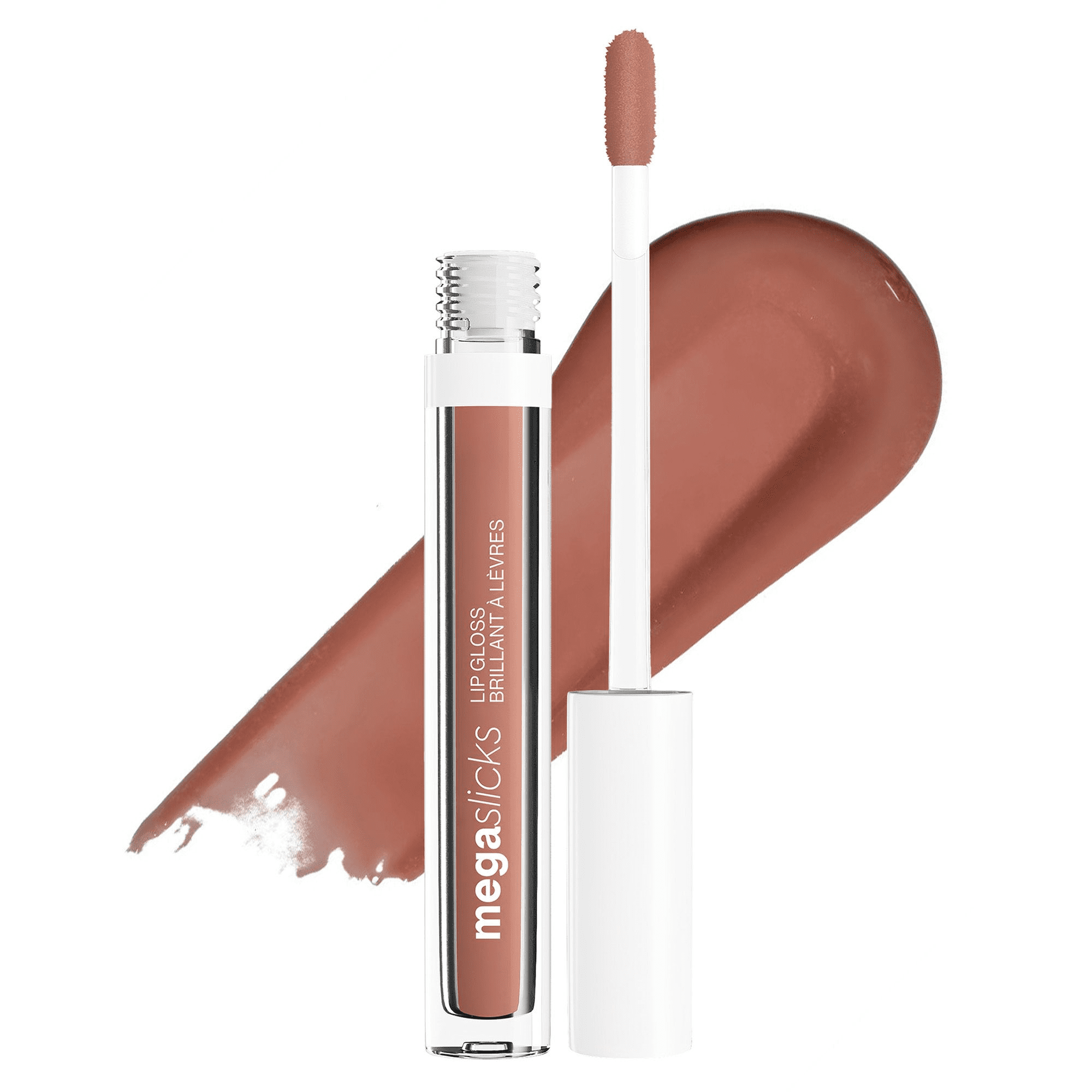 (3 pack) Wet n Wild Mega Slicks Lip Gloss - Nude Mood
