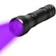 thumbnail image 1 of Linterna ultravioleta de 365 nm para minerales y escorpiones, cuerpo de aleación de aluminio anodizado de alta durabilidad, luz ultravioleta negra para aventuras al aire libre, 1 of 5