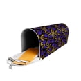 thumbnail image 5 of Uemuo Golden Snake And Purple Rose Pattern Mailbox Covers Magnetic Standard Mailbox Covers Holiday Mailbox Wraps for Christmas Garden Yard Home Outdoor Decor-25.5x21 in, 5 of 8