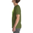 thumbnail image 3 of Minimal Cute Green Character T-Shirt | Aesthetic Cartoon Tee | Soft Unisex Graphic Shirt | Kawaii Chill Vibes Gift (Olive, 4XL), 3 of 6