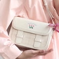 thumbnail image 6 of Women Shoulder Bag Cute Large Capacity Lightweight Waterproof Adjustable PU Lady Underarm Bag for Summer Beige Free Size, 6 of 8