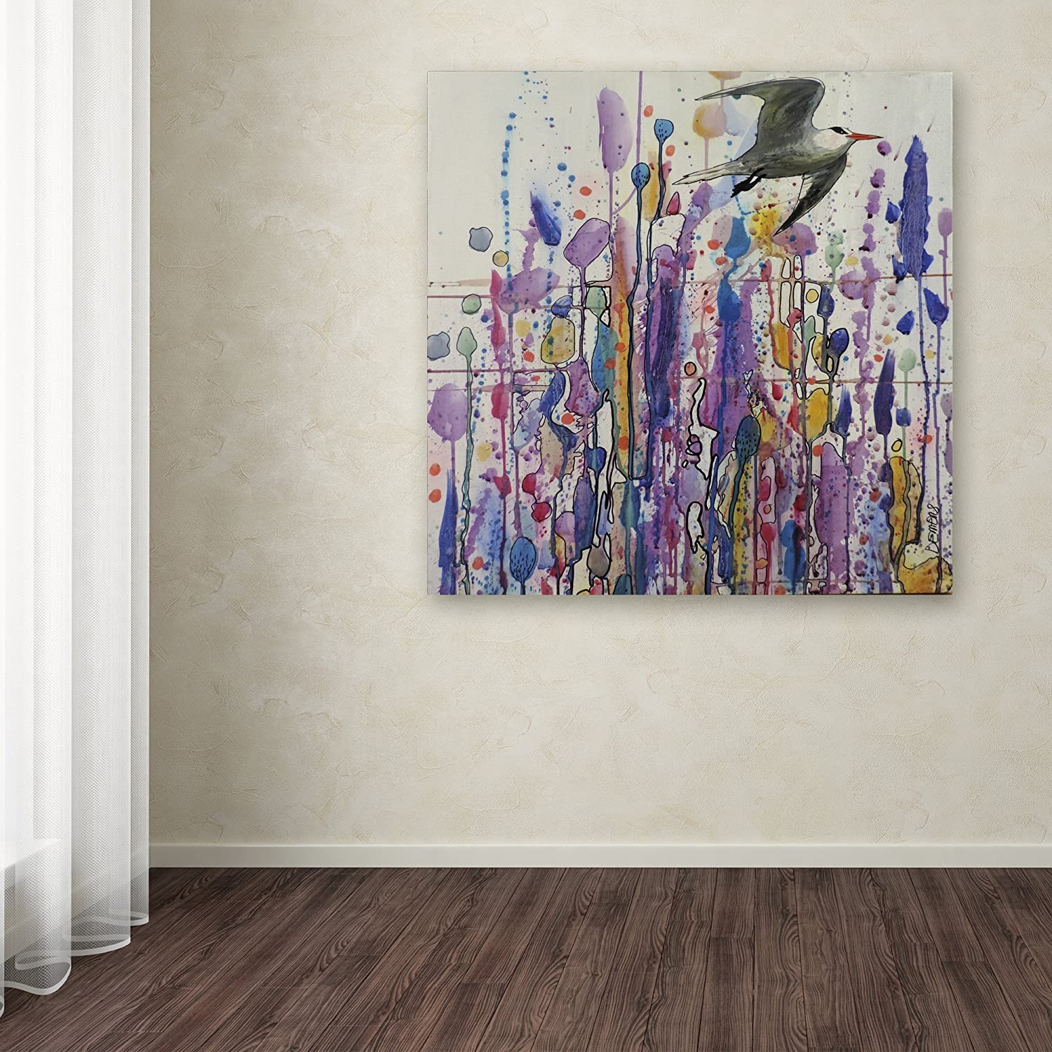 Sylvie Demers 'Libre Voie' Canvas Art