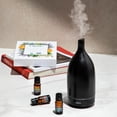 thumbnail image 2 of Cliganic Ceramic Aromatherapy Diffuser, 7 Color Lights & Auto Shut Off, Cool Mist Oil Diffuser, Black, 2 of 4